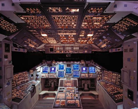 space shuttle cockpit